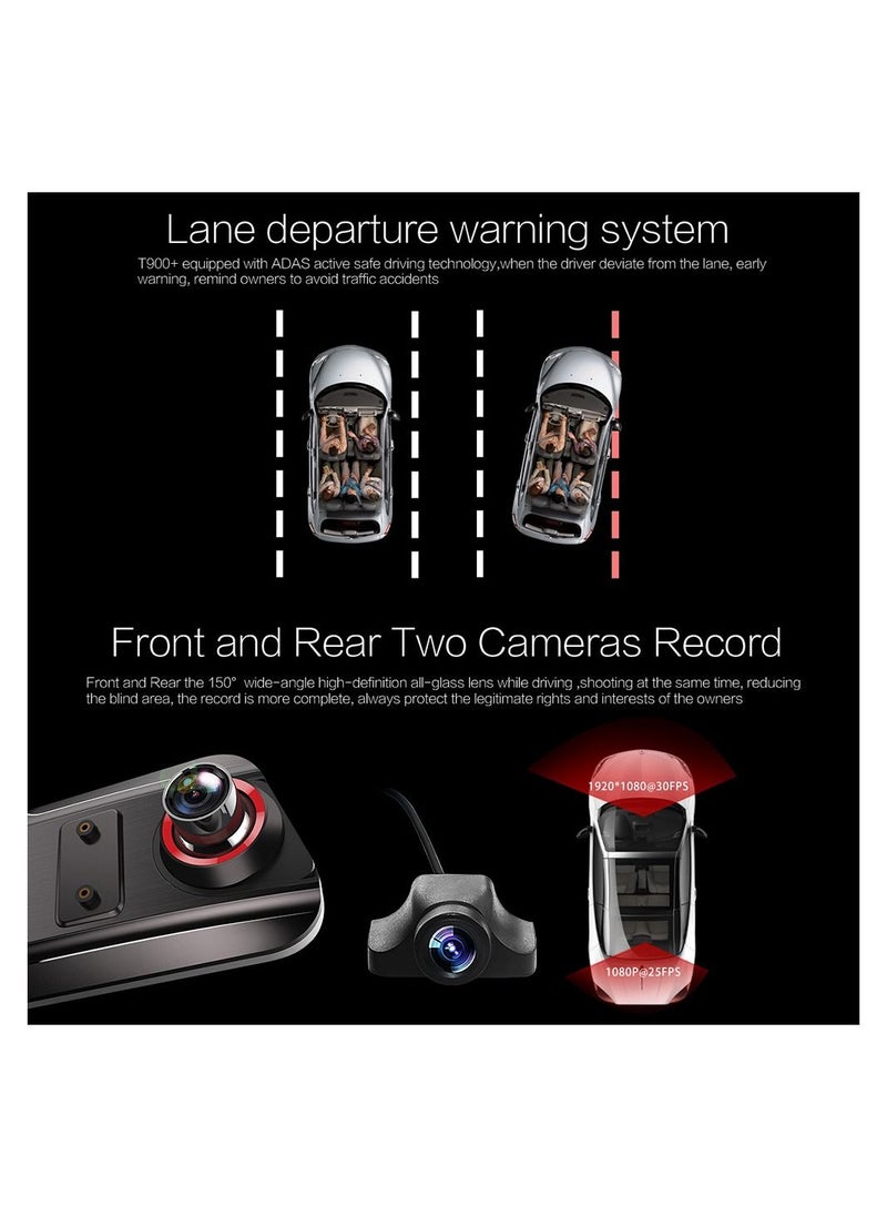 Anytek - Anytek Back-pull Car DVR Camera Dash Cam Recorder Car Rearview Mirror - Image 1