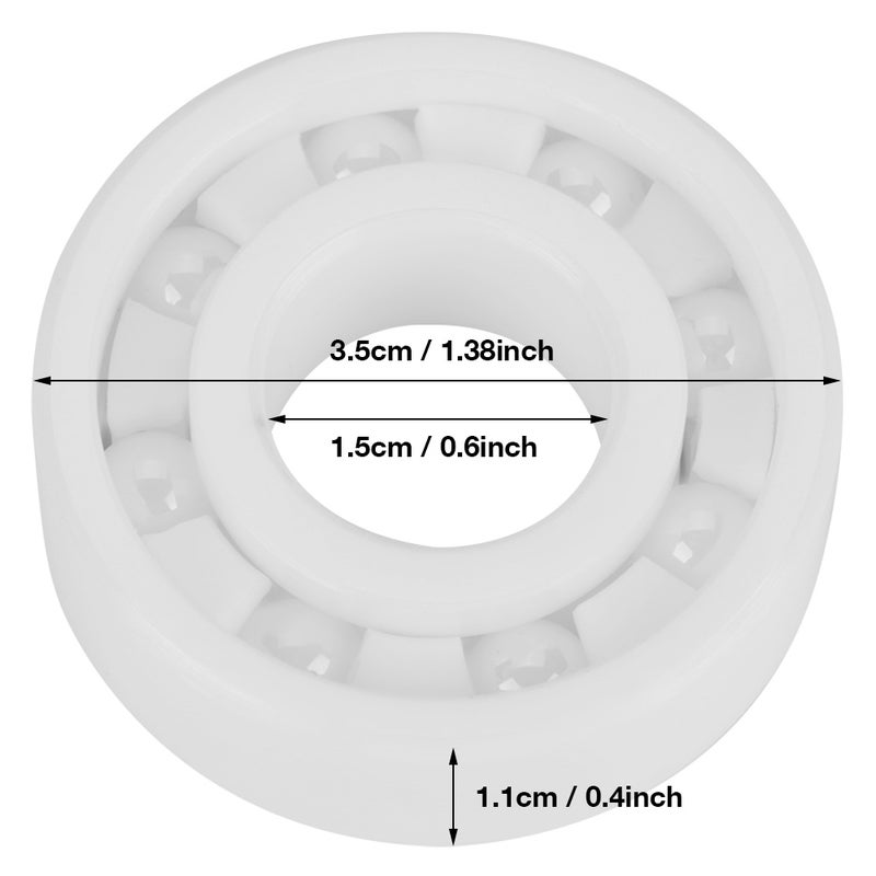 1pcs 6202 15 x35x11mm High Precision Full Ceramic ZrO2 Ball Bearing - Image 5