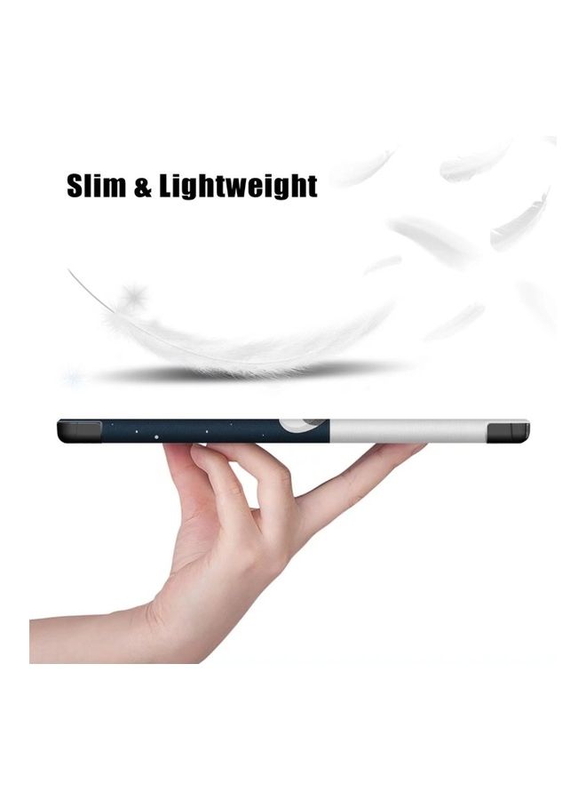 NIBEMINENT Lazy Cat Flip Cover For Samsung Galaxy Tab A8 2021 Multicolour - Image 5