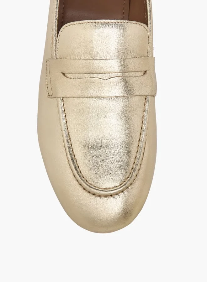 Paprika Women's Leather Slip-On Loafers
