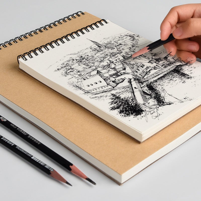 Yuan Hao A4 Coil A5 Sketchbook Drawing 32K Art Student 16 Kindergarten 8K Eight A3/4K Sketchbook - Image 5
