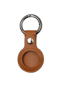 Applicable To Apple Airtags Anti-lost Hanging Leather Iphone Metal Airtag Tracking Positioning Pu Protective Case
