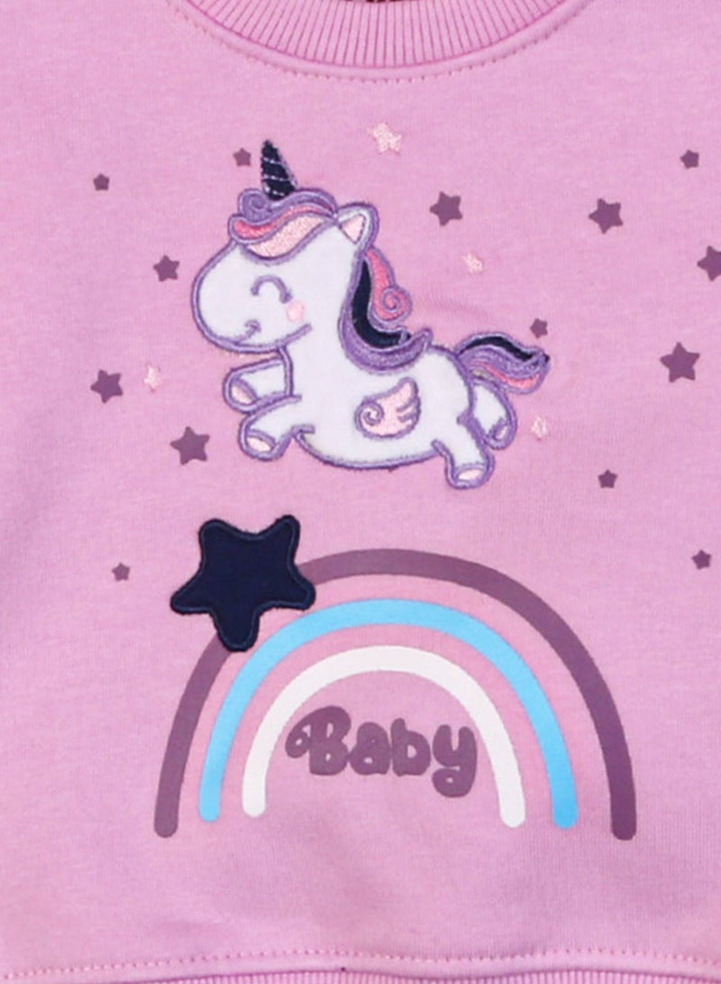 زيركون بيجامة شتوي لحديثي الولادة - 1305 - Image 2