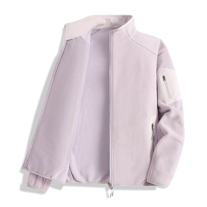 Fleece Jacket Cardigan for Men and Women