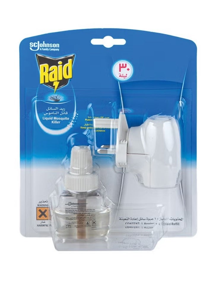 Raid Mosquito Killer Liquid 21.90ml with the device