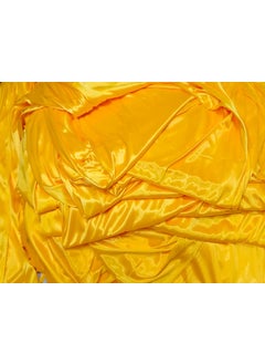 Just Flowers Just Flowers Stage Backdrop Decoration Items for Haldi Mehndi Wedding Festival Decoration Set of 6Pc Kite with Bells 3Pc Kathputli Puppets Yellow Cloth  - Image 5