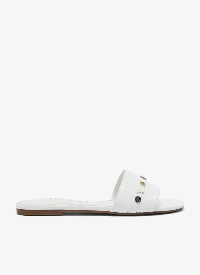 GUESS  Tasam Flat Sandals for Women | Best Price UAE