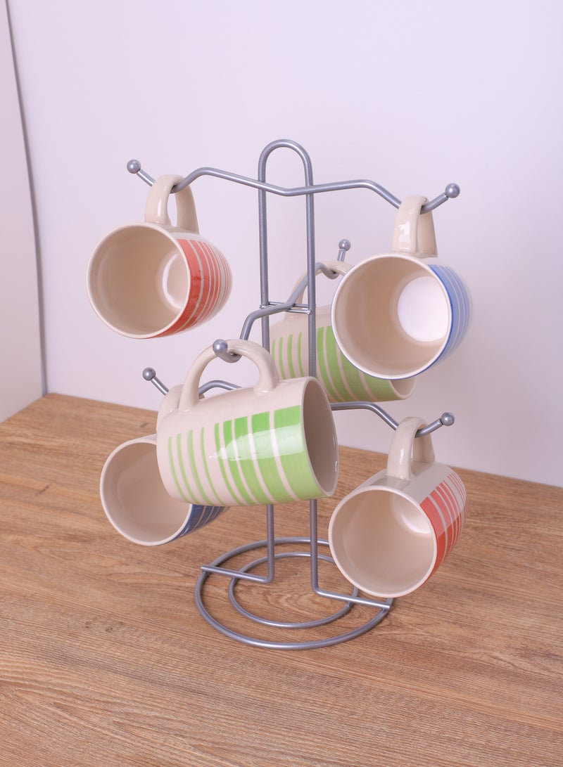 Silver Mug Holder - 23*23*34 Cm - Image 2