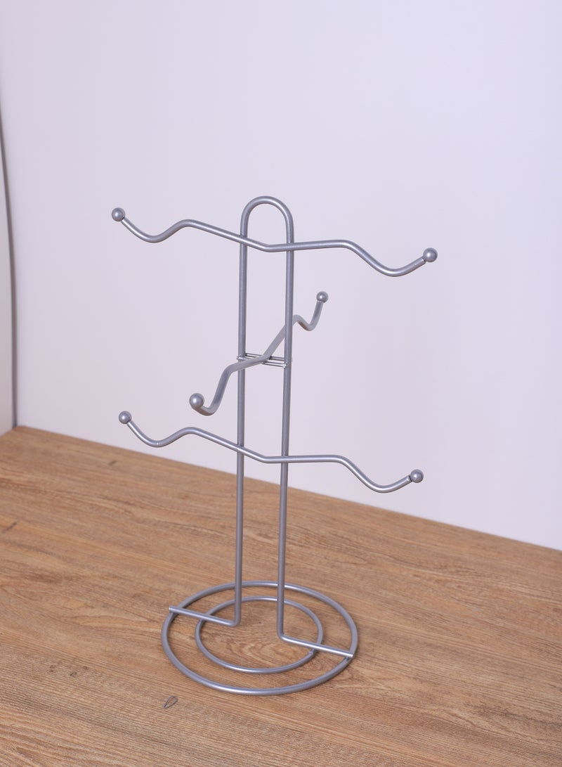 Silver Mug Holder - 23*23*34 Cm - Image 1