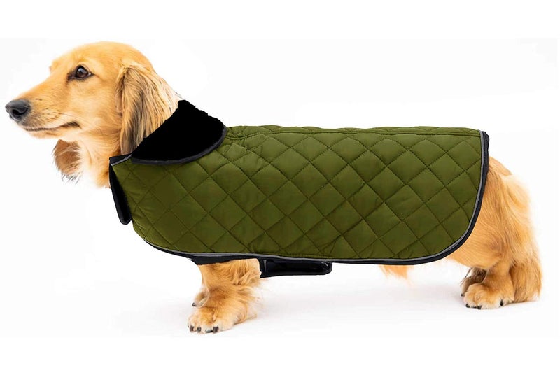 Petslover Dog Coats - Cold Weather Dog Jacke -Coat Sweater Hoodie Outwear Apparel, Pockets, Rain/Water Resistant, Adjustable Drawstring - Image 1