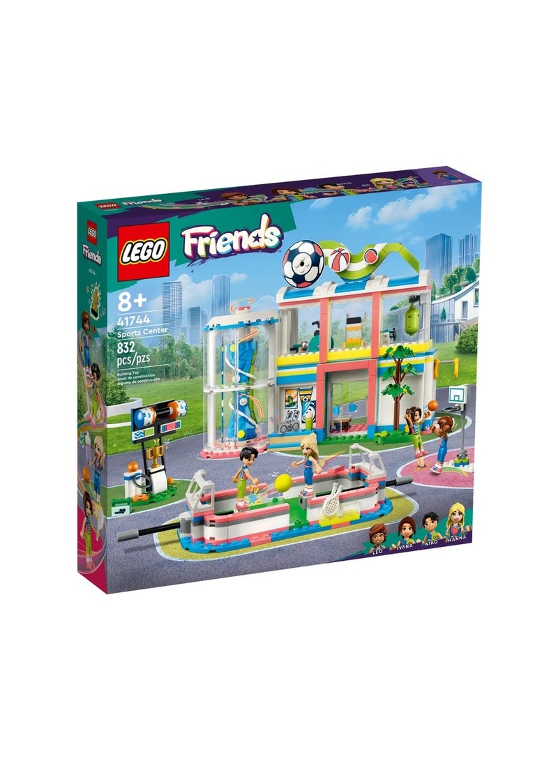 LEGO - Friends Sports Centre 832 Pieces - 41744 - Image 1