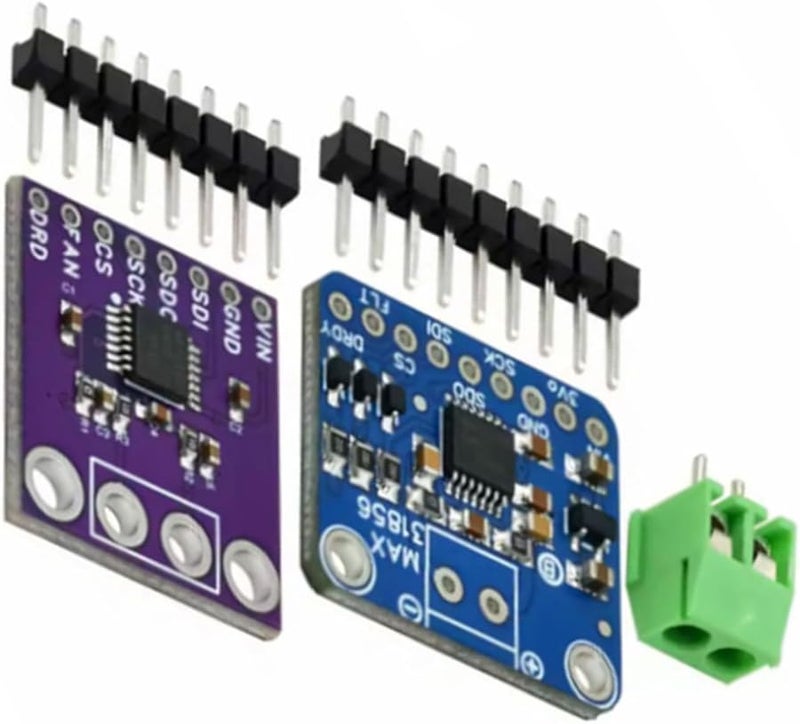 Blue MAX31856 High Accuracy Temperature Sensor Development Board SPI I2C Module - Image 3