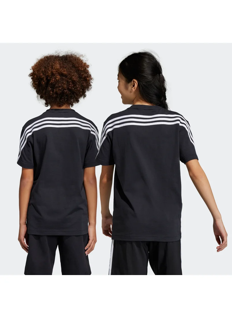 اديداس Unisex Future Icons 3 Stripes T-Shirt