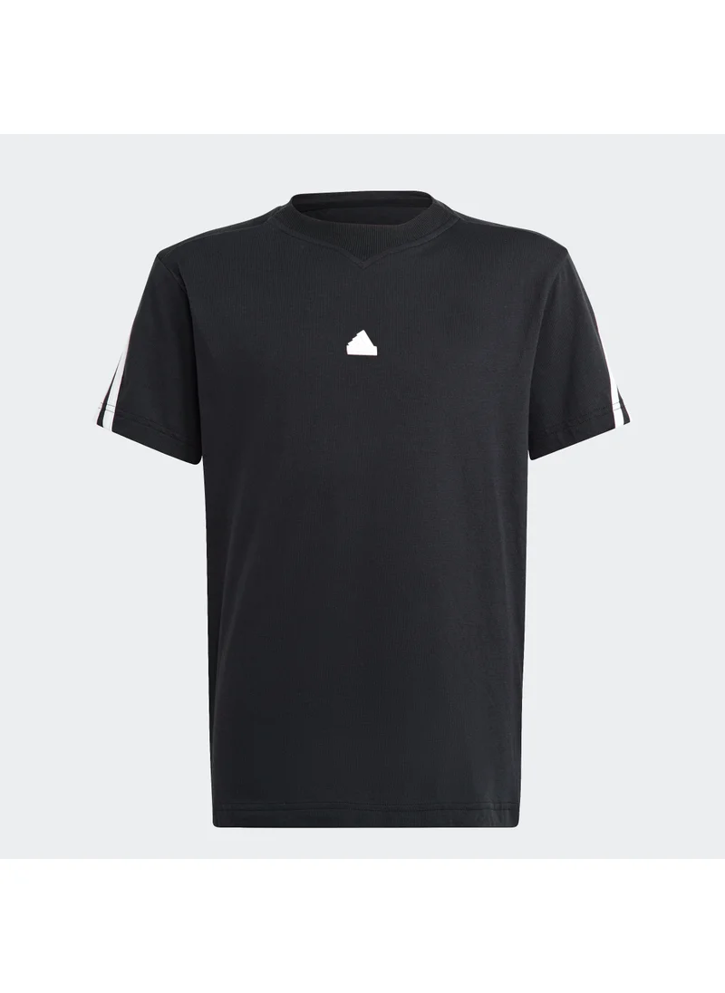 اديداس Unisex Future Icons 3 Stripes T-Shirt