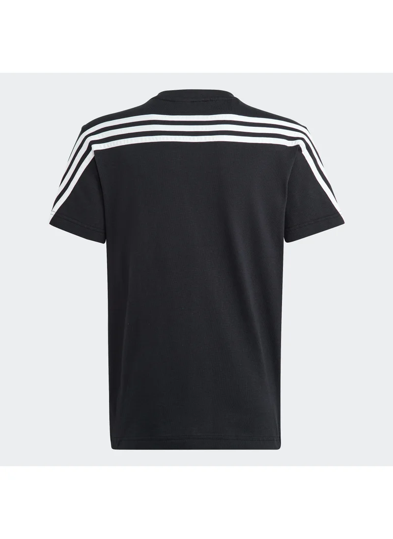 اديداس Unisex Future Icons 3 Stripes T-Shirt