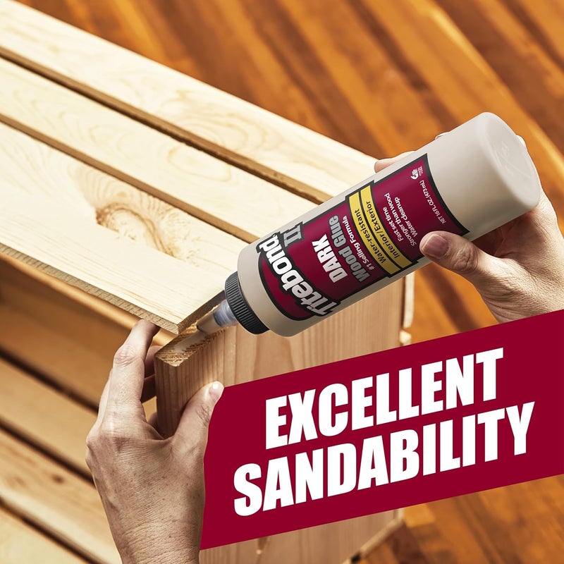 Titebond Franklin 3704Wood GLUES Titebond Dark Glue Pint - Image 3
