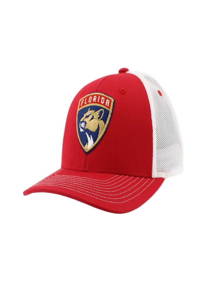 ZHATS Florida Panthers NHL Officially Licensed Adjustable Snapback Hat Dakota Icon Team Color - Image 1