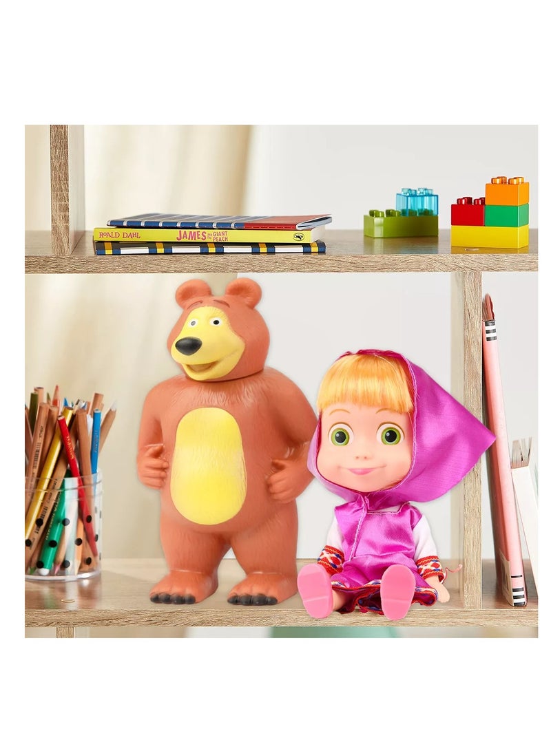Masha And The Bear Adorable Girls' Toy, Masha And The Bear Doll - Image 3