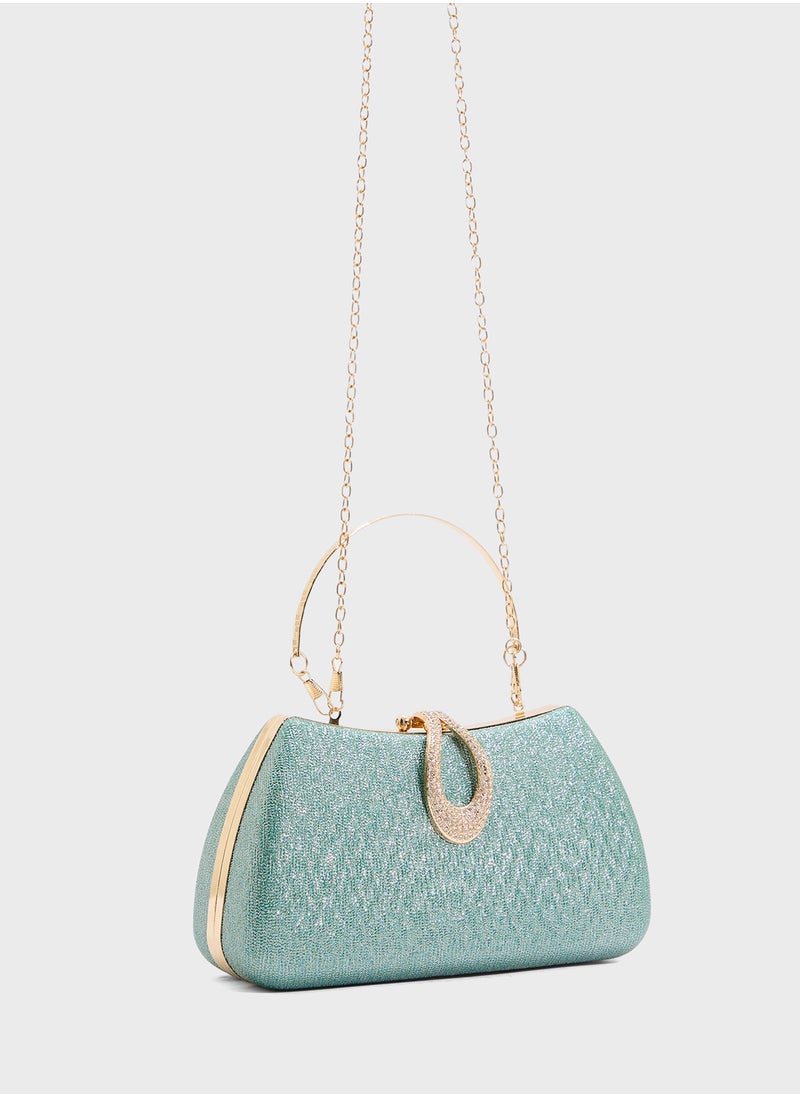 Ella Limited Edition Ladies Sparkly Clutch Bag  - Image 3