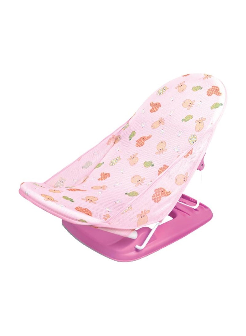 تيبيبي حوض استحمام فاخر للأطفال من تيبي بيبي، 68124، 3 أوضاع للاستلقاء، وردي، 0-18 شهرًا - Image 1