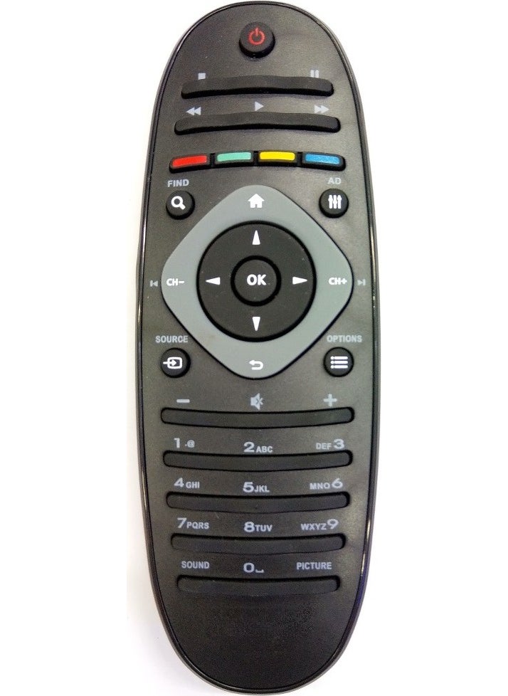 Remotecenter Philips RM-D1070 LCD LED Plasma Smart Tv Remote