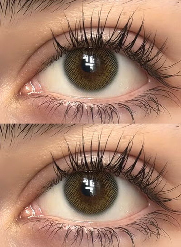 سيدة جديدة عدسات لاصقة ملونة رمادية من فريش ليدي للاستخدام السنوي - Image 2