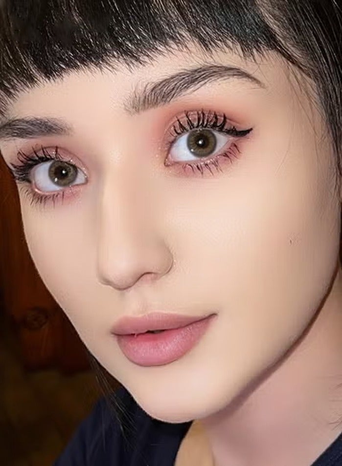 سيدة جديدة عدسات لاصقة ملونة رمادية من فريش ليدي للاستخدام السنوي - Image 3