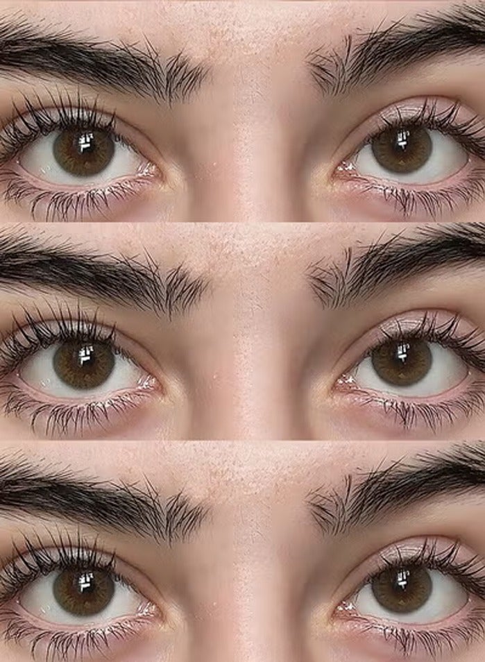 سيدة جديدة عدسات لاصقة ملونة رمادية من فريش ليدي للاستخدام السنوي - Image 5