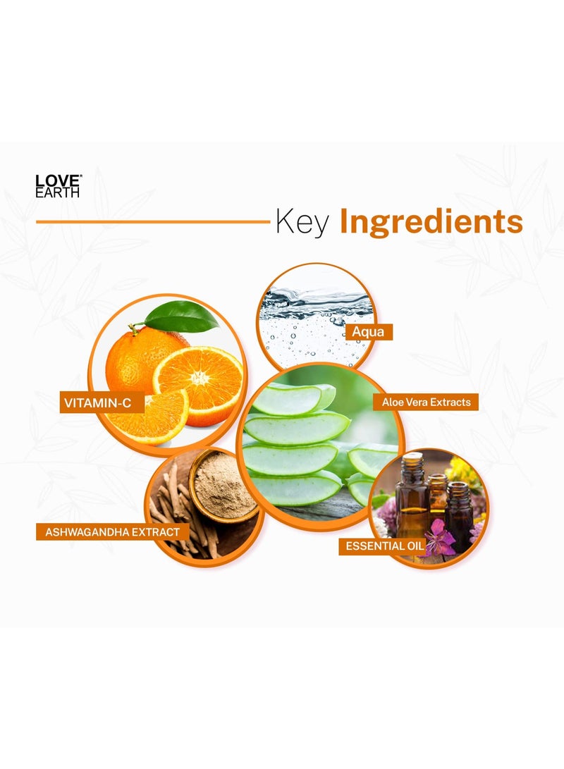 Love Earth 10 In 1 Hair Growth Oil|Soybean Oil, Black Seed Oil, Jojoba Oil, Sweet Almond Oil, Coconut Oil, Castor Seed Oil, Spikenard Oil, Ashwagandha Oil, Graecum Seed Oil, Zizanoides Root Oil|100ml - Image 3