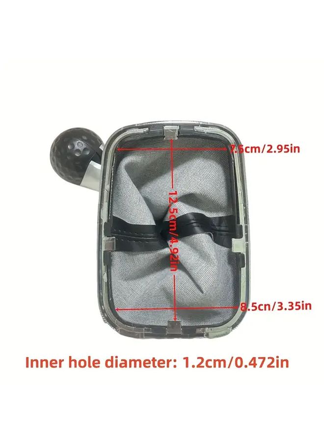 Red 5 Speed Manual Car Gear Shift Knob Lever Shifter Boot For Volkswagen Golf Bora Jetta 1999 2004 - Image 2