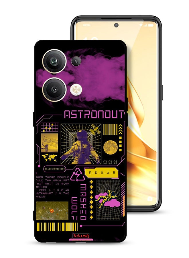 Tolwak Oppo Reno9 Pro Plus 5G Protective Case Cover Astronaut Sticker - Image 1