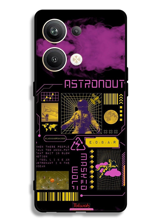 Tolwak Oppo Reno9 Pro Plus 5G Protective Case Cover Astronaut Sticker - Image 2