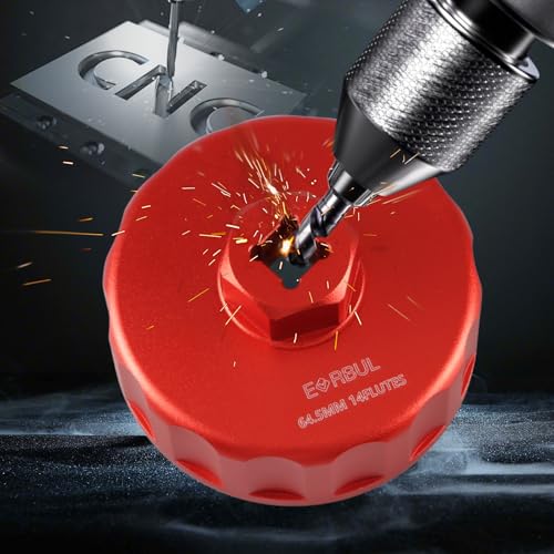 EVRBUL CNC 64.5mm 14 Flute Oil Filter Wrench Tool Oil Filter Cap Wrench Oil Filter Cap Socket Removal Tool Compatible with Toyota Avalon Camry Corolla Highlander Sequoia Tacoma Tundra Venza Matrix - Image 3
