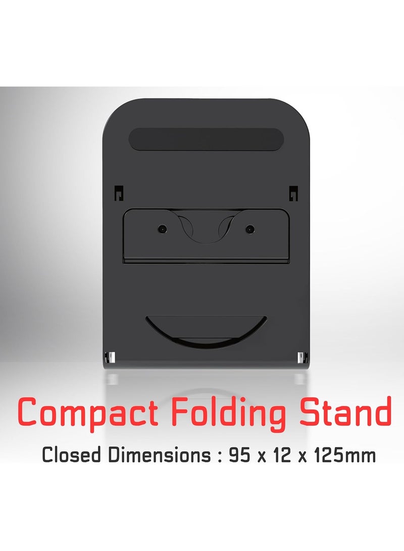 دوبي حامل سويتش، حامل ألعاب قابل للتعديل متوافق مع وحدة تحكم نينتندو سويتش، حامل ألعاب محمول مدمج مع 6 إعدادات ارتفاع - Image 4