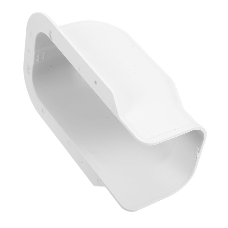 2 Pack Air Conditioning Pipe Cover Wall Sleeve Protector Easy Installation Weather Resistant - Image 4