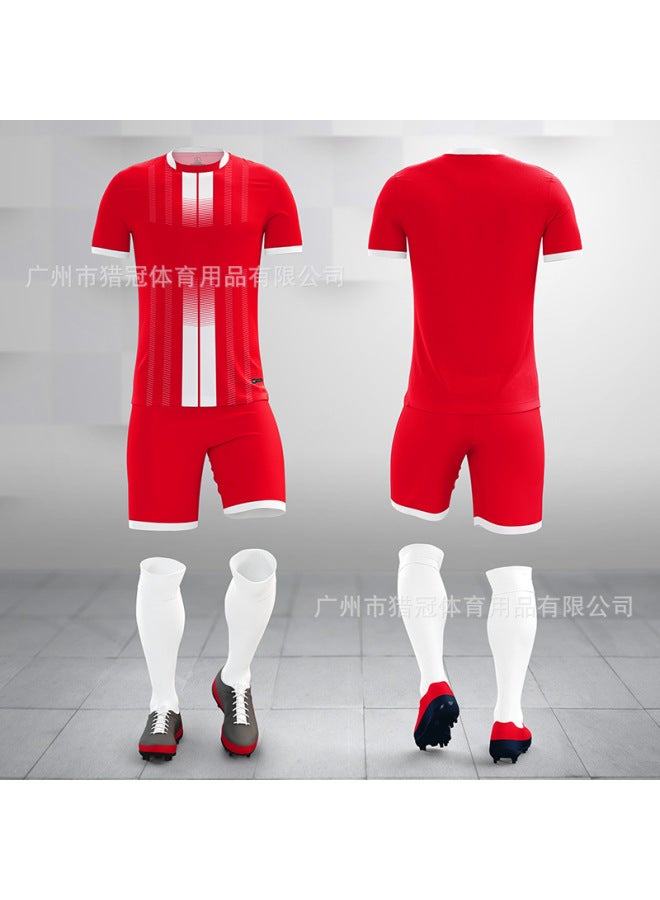 M8607/red Football Jersey - Image 1