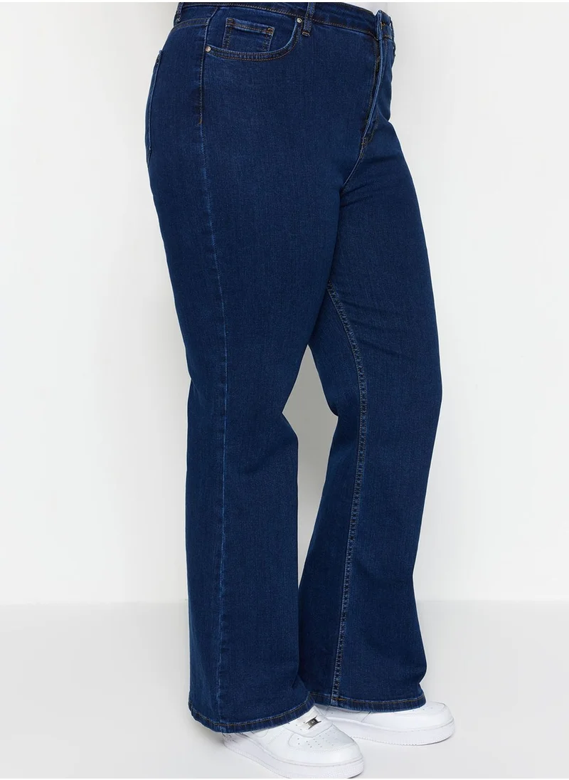 Trendyol Curve High Waist Flare Jeans
