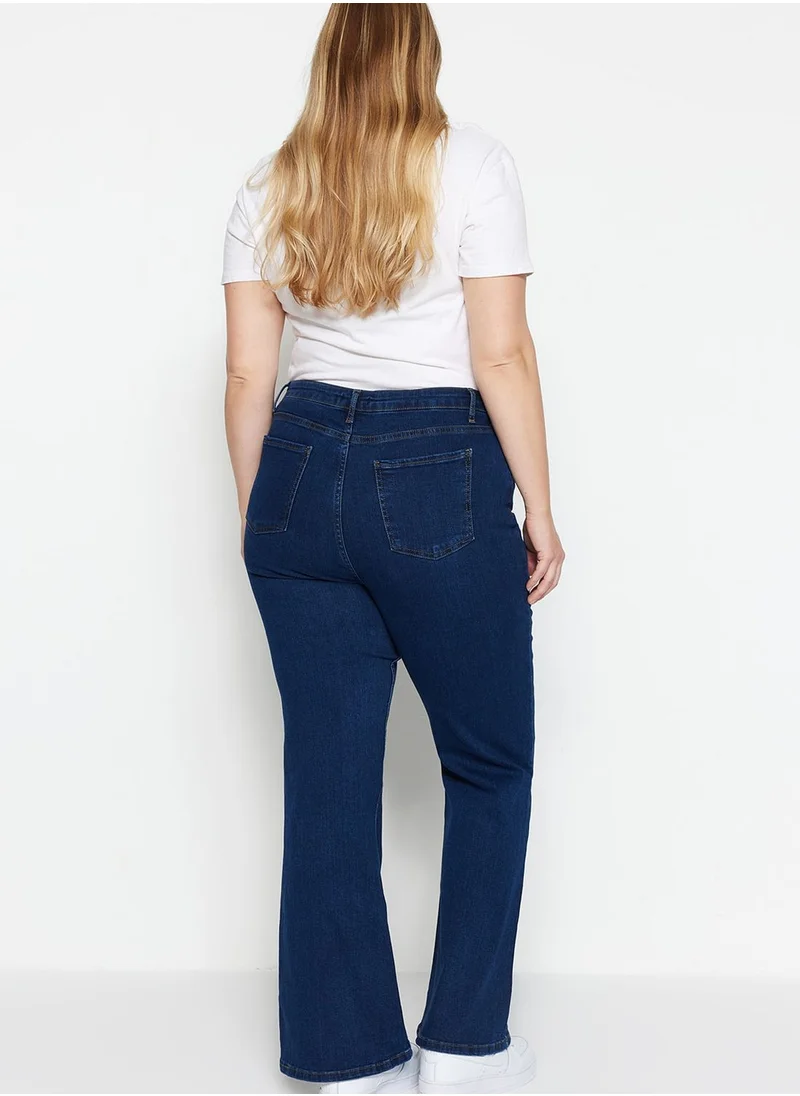 Trendyol Curve High Waist Flare Jeans