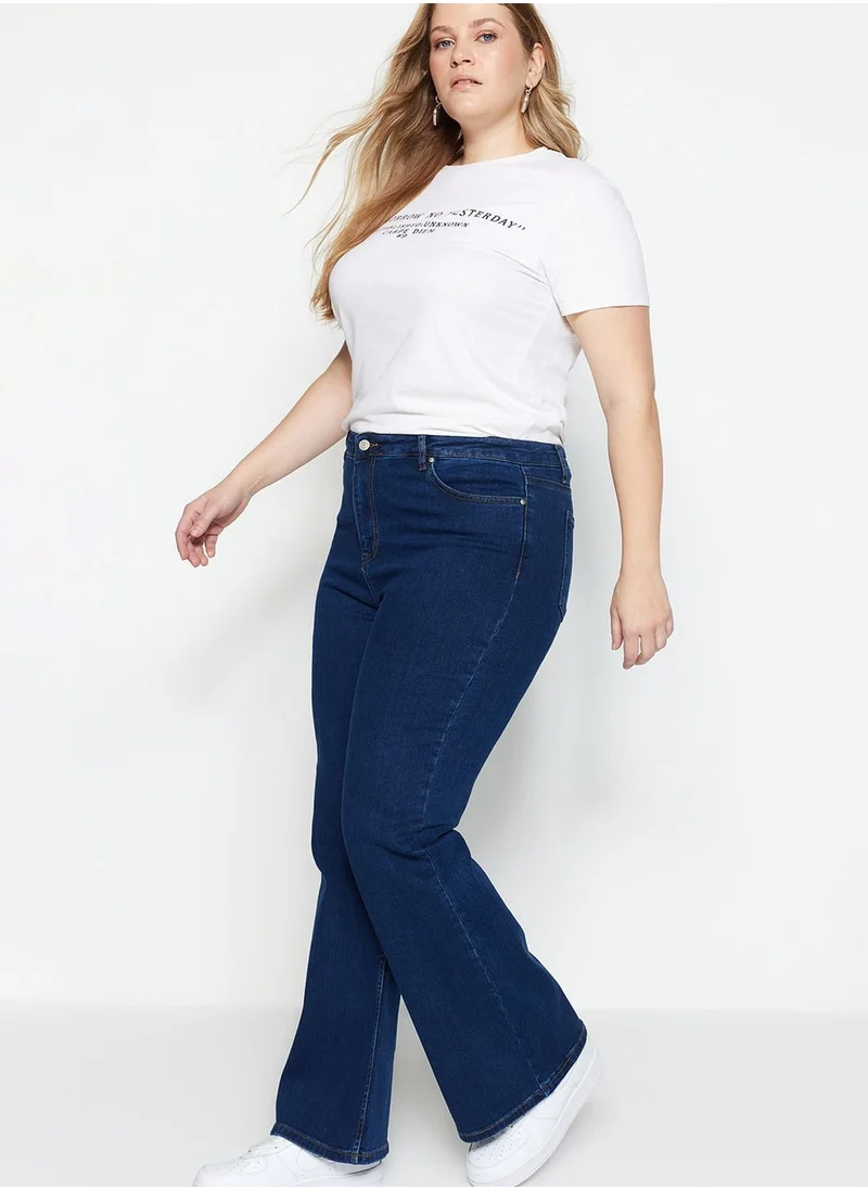 ترينديول كيرف High Waist Flare Jeans