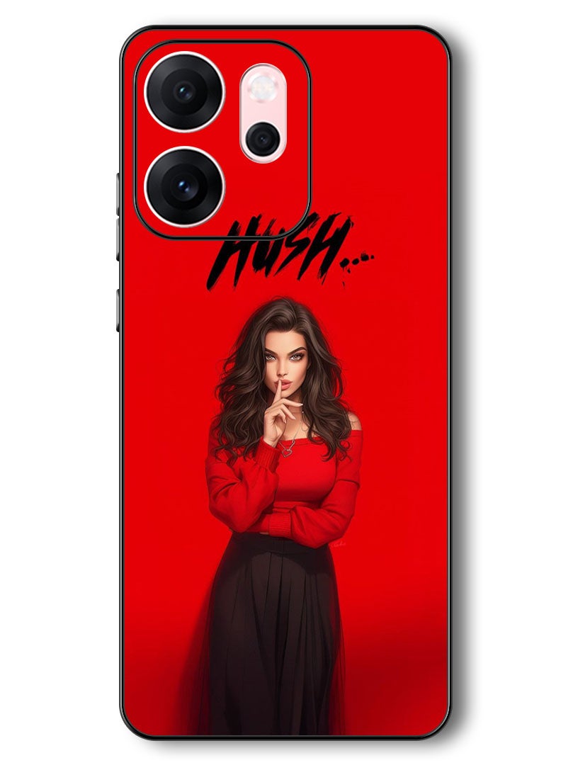 Theodor Case Compatible with Oppo Reno 14 F 6.57 Inch Protection Shockproof Bumper Cover Hush - Image 1