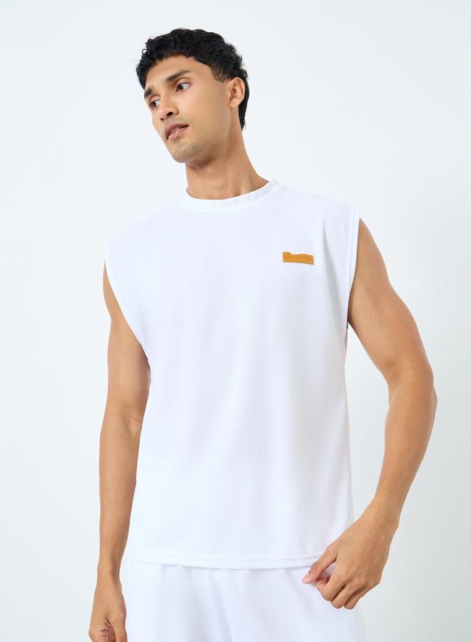 ستايلي طقم ستايلي رجالي سادة مقاس كبير تانك وشورت - Image 3