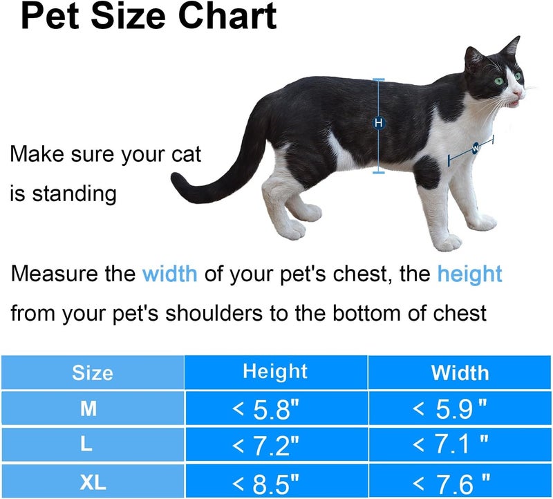 CEESC Large Cat Door for Interior/Exterior Door, Weatherproof, White, Rotary 4 Way Locking Pet Door for Cats & Dogs with Circumference < 23.62", Upgraded Version - Image 4