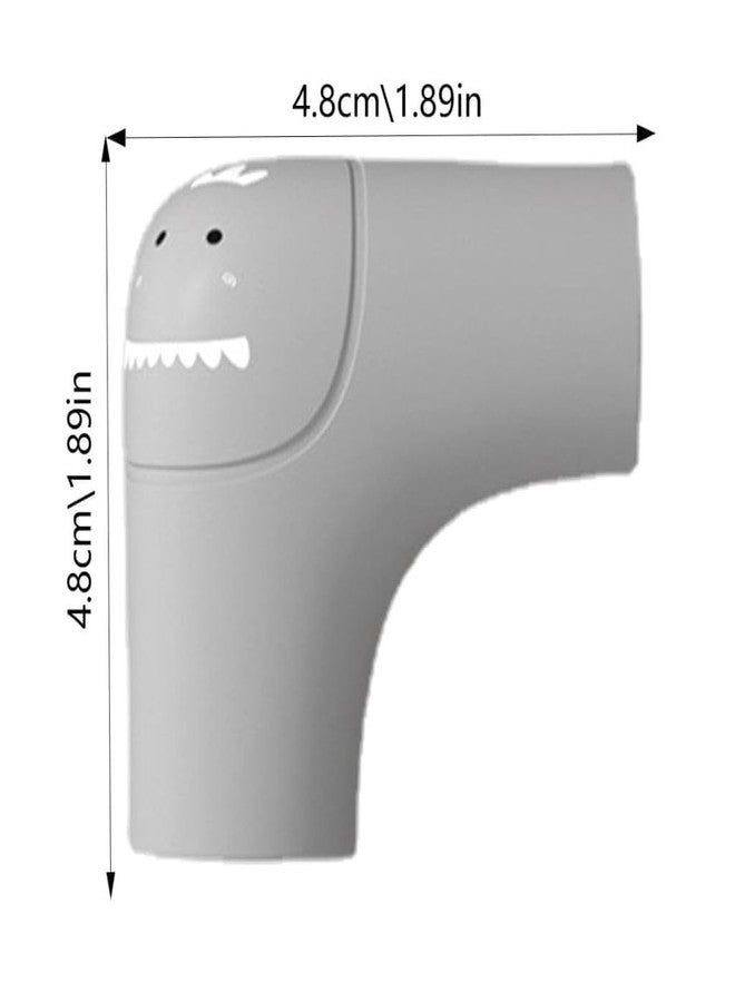 Trifecta واقي حافة الطاولة المثلثي من ترايفكتا سيفتي، واقي ثلاثي الطبقات للمكاتب، شفاطات المطبخ، الخزائن، طاولات القهوة، حماية من الصدمات | واقي زاوية سهل الإزالة (6 قطع، اللون: رمادي) - Image 2