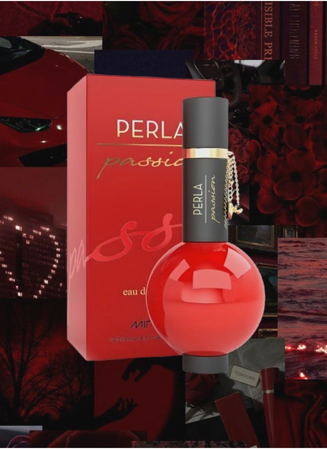 Mirada - 4 Pieces Perla Passion Perfume For Women 100ml EDP - Image 1