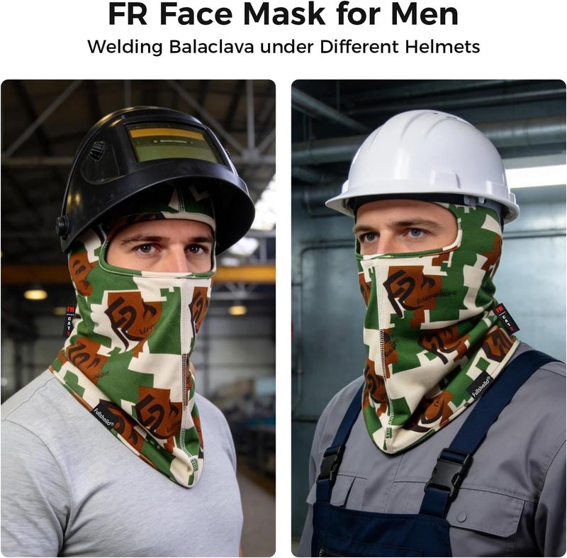 Fullsheild قناع بالاكلافا مقاوم للهب من فولشيلد FR معتمد NFPA2112 CAT2 غطاء للرأس للحام والصيد والجيش والعسكري مقاس واحد محلي وعابر شحن - Image 2