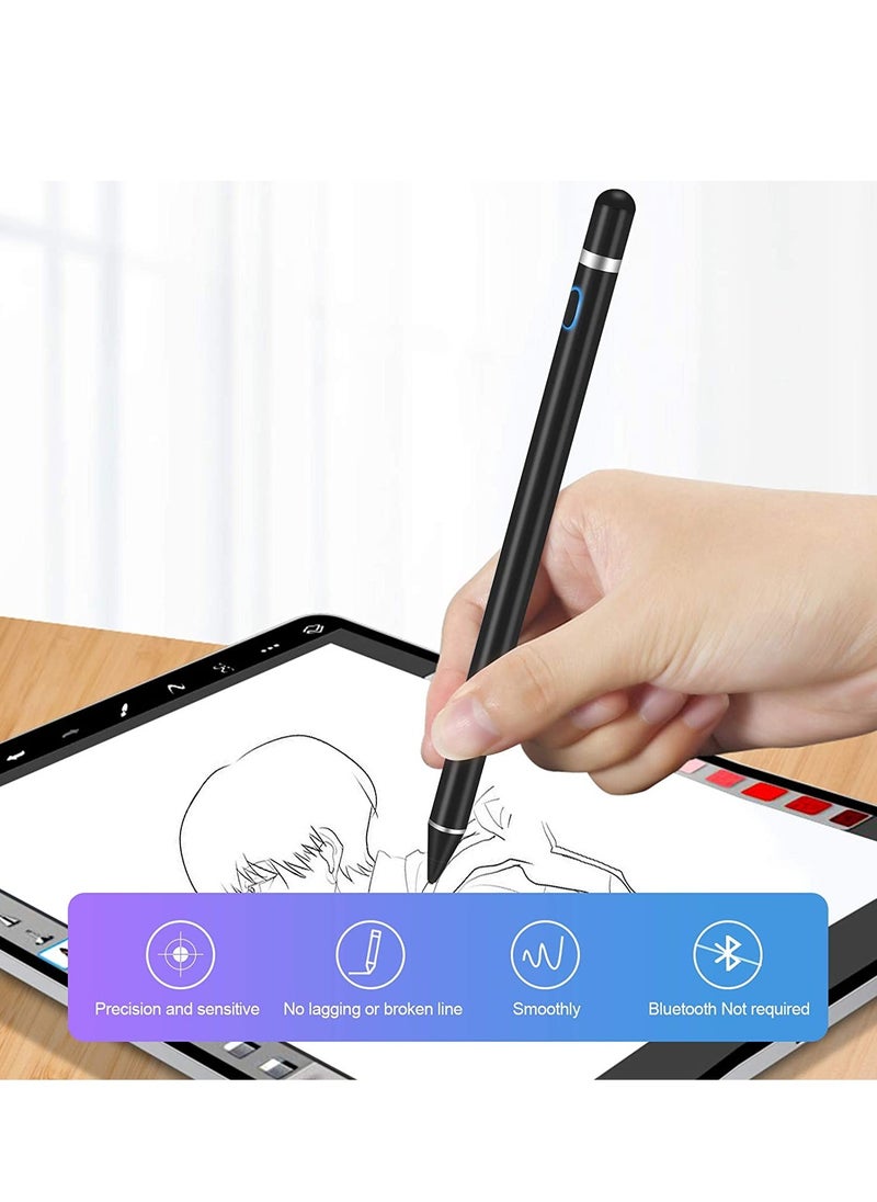 ELTRAZONE Active Stylus Pens for Touch Screens Rechargeable Digital Stylish Pen Pencil Universal for iPhone/iPad Pro/Mini/Air/Android and Most Capacitive Touch Screens  - Image 5