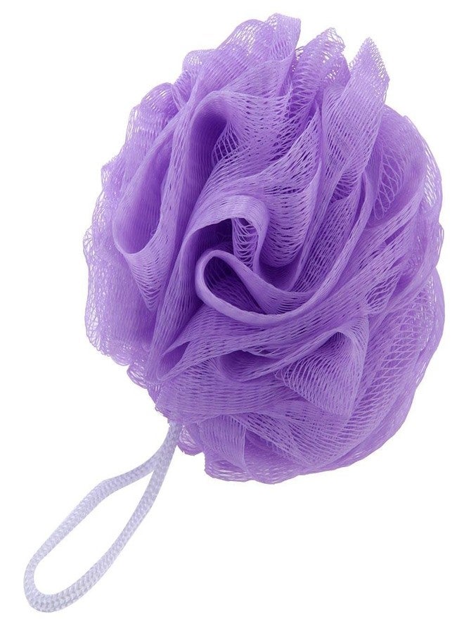 Kriwin Combo of 2 Bath Loofah/Sponges/Scrubber/Puff/Luffa/Flannel (peachpurple) - Image 2