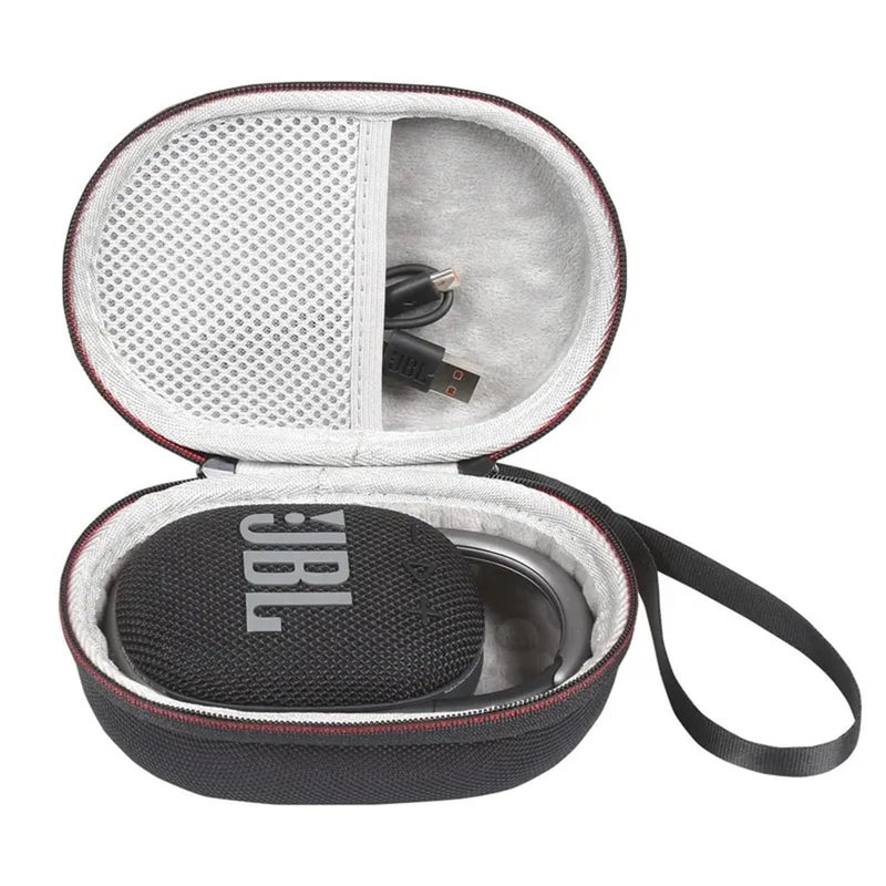 Vertus ® Carrying Case Storage Bag, Travel Case Cover Compatible for JBL Clip 5 / Clip 4 (Hard|Black) - Image 1