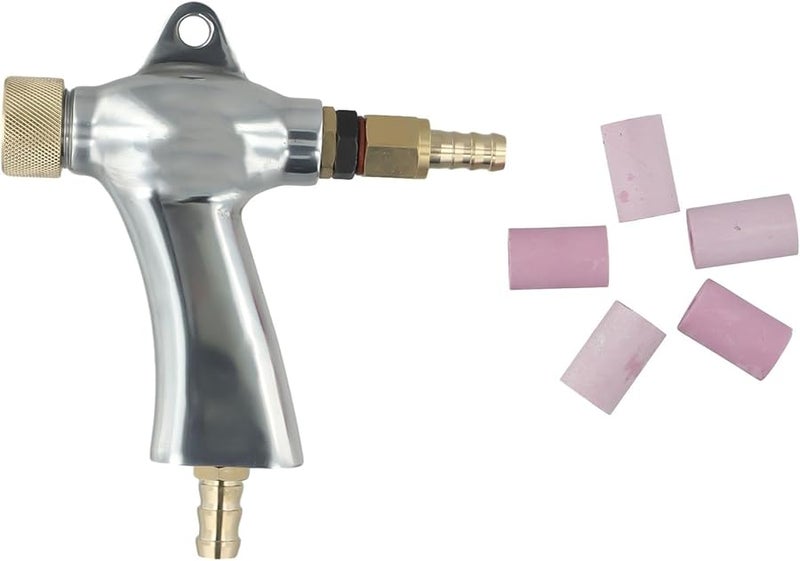 Sandblasting Tool Kit with Nozzles and Safety Goggles Heavy Duty for Rust Paint Removal - Image 1