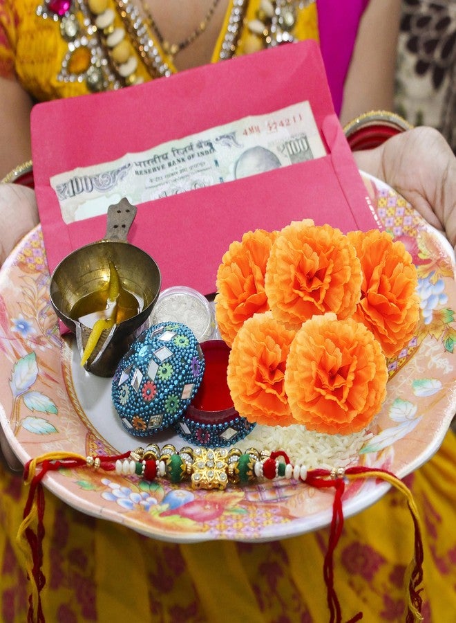 Ledoira 50Pcs 3.5''Marigold Flowers Artificial Silk Marigold Flowers with Stems Orange Faux Flowers for Day of The Dead, Diwali,Dia de Los Muertos,Home Halloween Wreath Garland Decors - Image 3